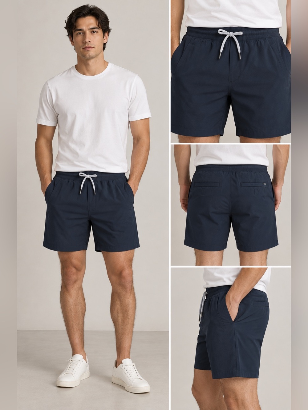 Vuori Men’s Navy Performance Shorts — XL — NWOT